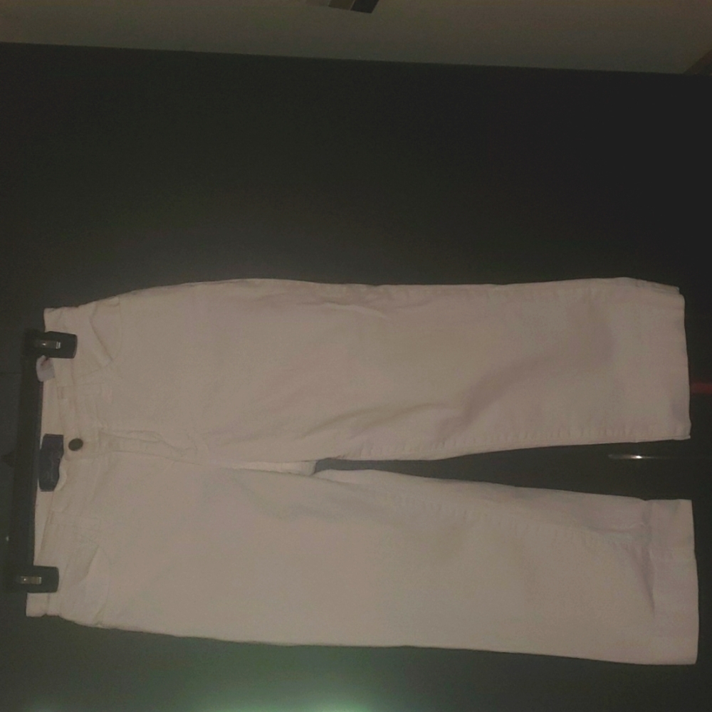 NYDJ white ankle/capri jeans sz 4